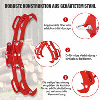 Konstruktionsdetails der Forstzange aus gehärtetem Stahl