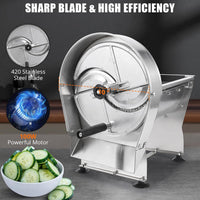 Garvee Edelstahl Gemüsehobel – Einstellbar, 0,2–10 mm, Multifunktional, Präzise Schnitte, Rostfrei, Spiralizer