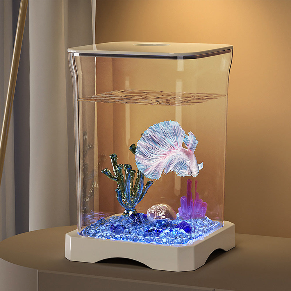 Garvee kompaktes Aquarium für Betta-Fische und Garnelen