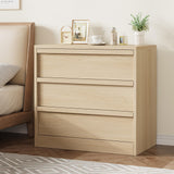 Garvee Kommode, 75 × 40 × 77,5 cm, 75 × 40 × 77,5 cm, Kippschutz, Naturholz - Naturholz