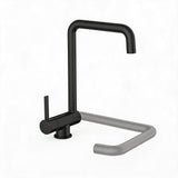 Garvee Küchenarmatur Vorfenster klappbar 180° 2 Strahlarten ABS-Luftsprudler Edelstahl Hygienisch Schwarz Perfekt für Spülen & Töpfe - Schwarz