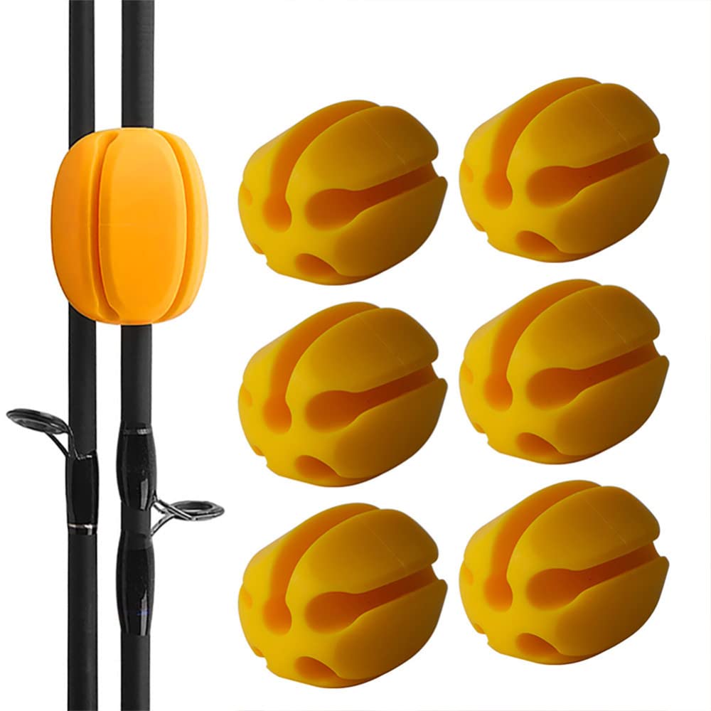 Angelrutenhalter Silikon Straps Set