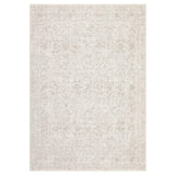 Garvee Vintage Orientteppich 240x340 cm Pearl Velvet Kurzflor Rutschfest Polyester Waschbar Wohnzimmer Schlafzimmer Esszimmer Flur - Beige