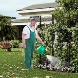 Garvee 2er-Set Garten-Rankgitter Eisenbogen Robust Schwarz Wetterfest Für Rosen Gemüse Terrasse 71,7"H x 20,5"B
