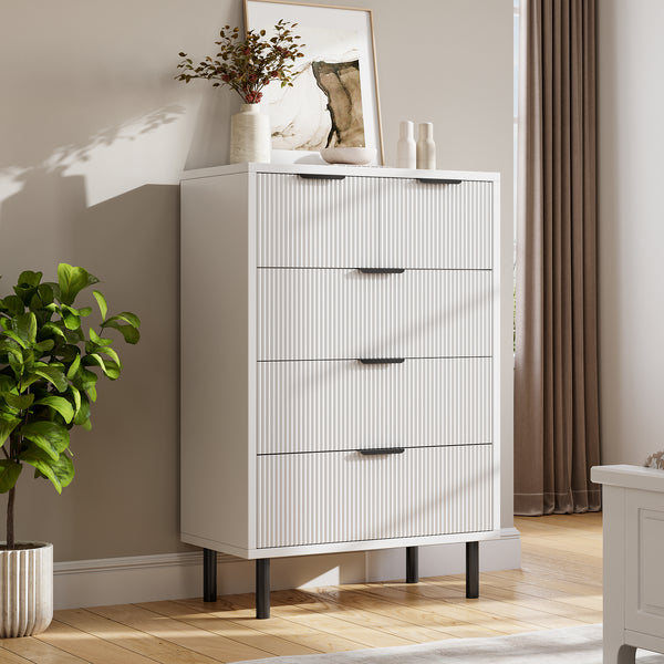 GARVEE Kommode Weiß – ✨ Modernes Design