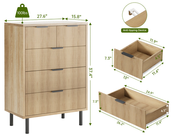 GARVEE Kommode – Ausgewählte Materialien