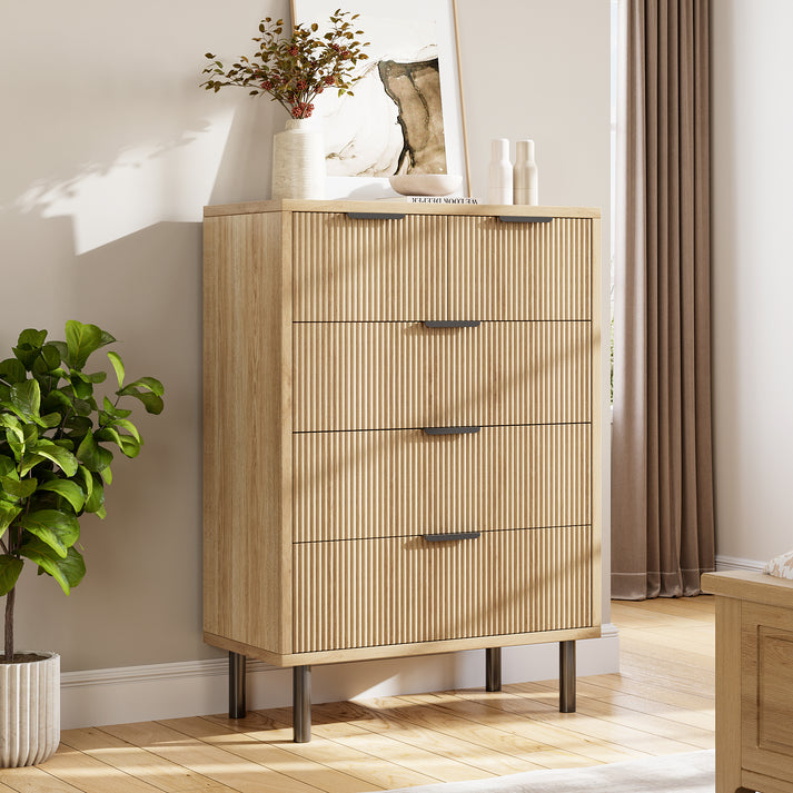GARVEE Kommode Holzfarbe – ✨ Modernes Design
