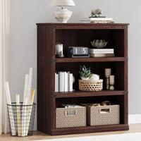 GARVEE Standregal, 4 Ebenen, 80 × 32 × 102 cm, MDF, Industrial-Design, Braun – für Wohnzimmer & Schlafzimmer