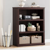 GARVEE Baum-Bücherregal, 4 Ebenen, 80 × 32 × 102 cm, MDF, Industrial-Design, Kirschbaum – für Wohnzimmer & Schlafzimmer - Kirschbaum