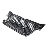 Garvee RS-Look Wabengrill Set für Audi A4 B8 2008–2012, emblemfreier Kühlergrill aus ABS mit Nebelscheinwerfer-Blenden