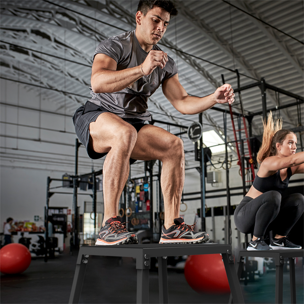 Ganzkörpertraining mit Plyo Box